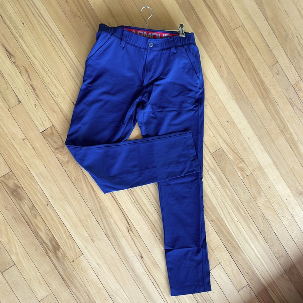 Under Armour Golf Slacks Navy Blue